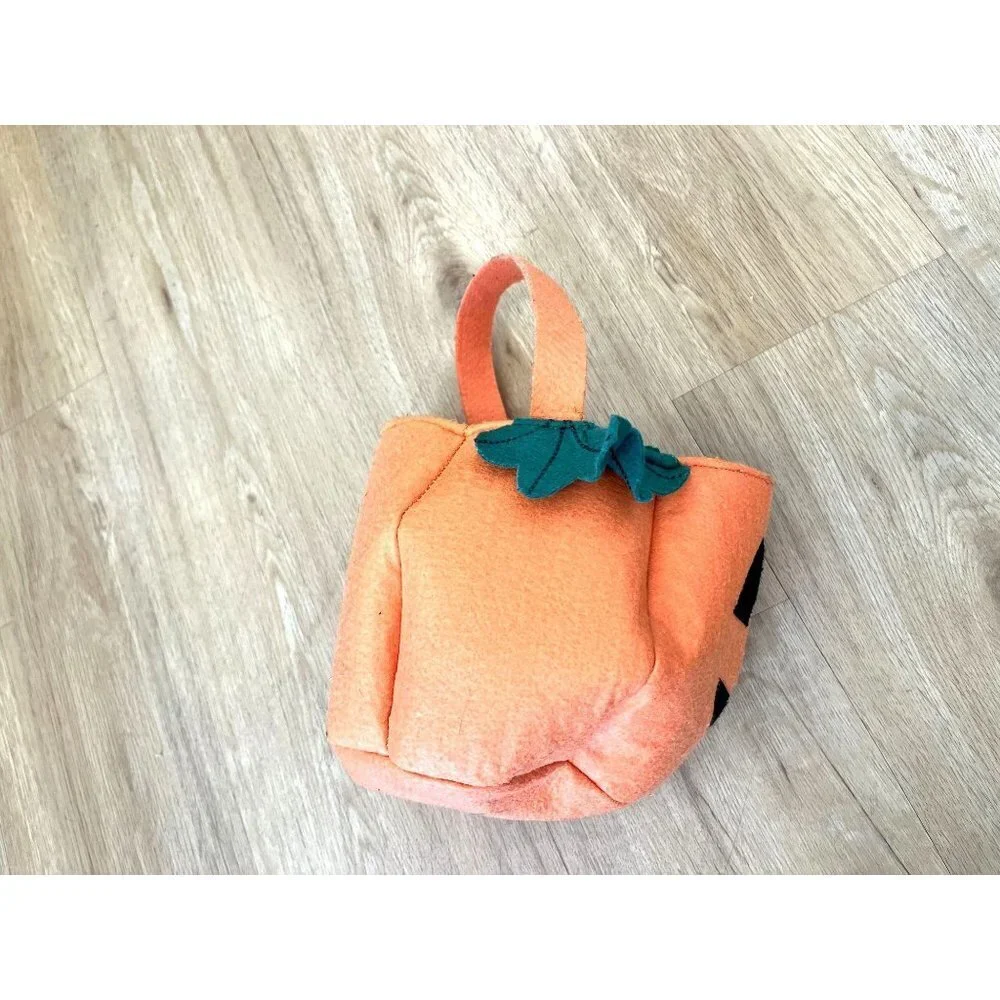 Old Navy Kids Pumpkin Fleece Halloween Bag
